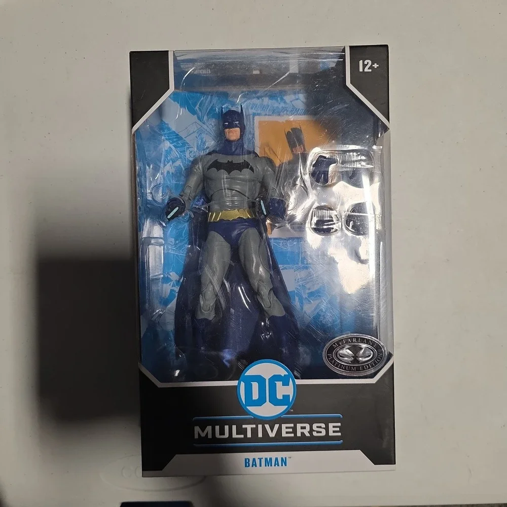 McFarlane DC Multiverse Batman Reborn Platinum Edition Blue Grey Action‎ Figure